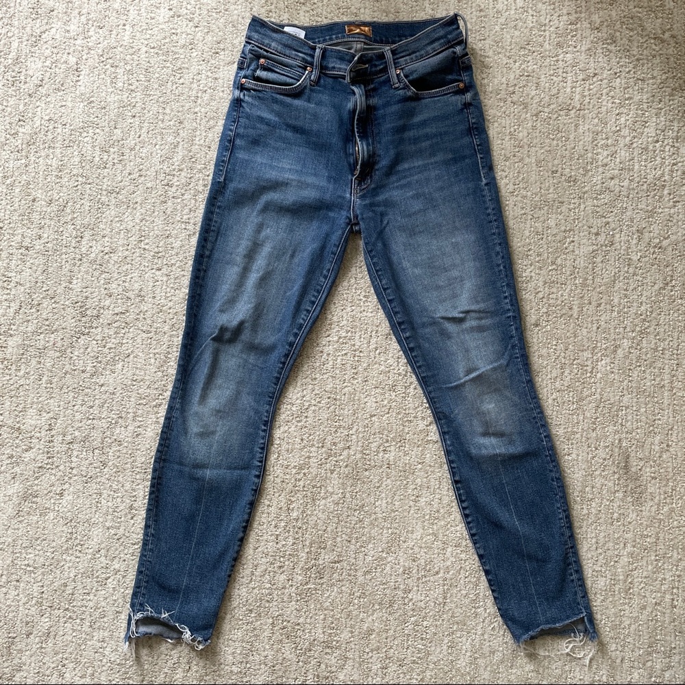 MOTHER — Stunner Zip Ankle Step Fray